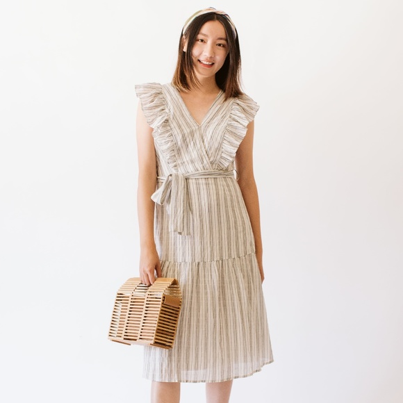 Gilly Rectangular Bamboo Purse Crossbody - Picture 5 of 7